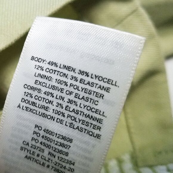 Babaton Aritzia Hadwyn Sweetheart Cropped Smocked Blouse Top Pistachio Green XS - Picture 6 of 14